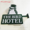 Three years warranty Hotels LOGO light box